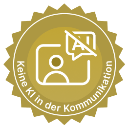Keine KI in unserer Kommunikation